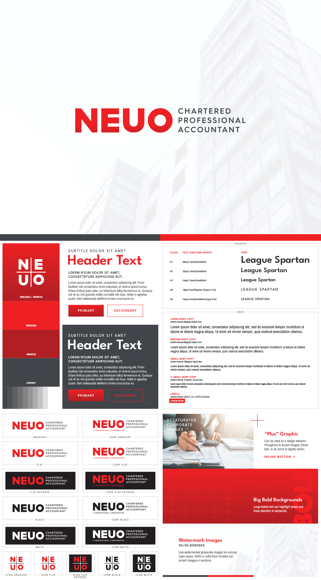 Neuo is one of our Cornwall marketing agency clients with this visual brand design project