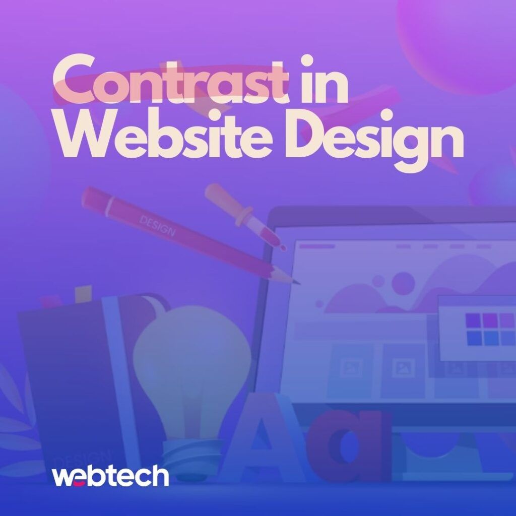 Adding contrast in your website design